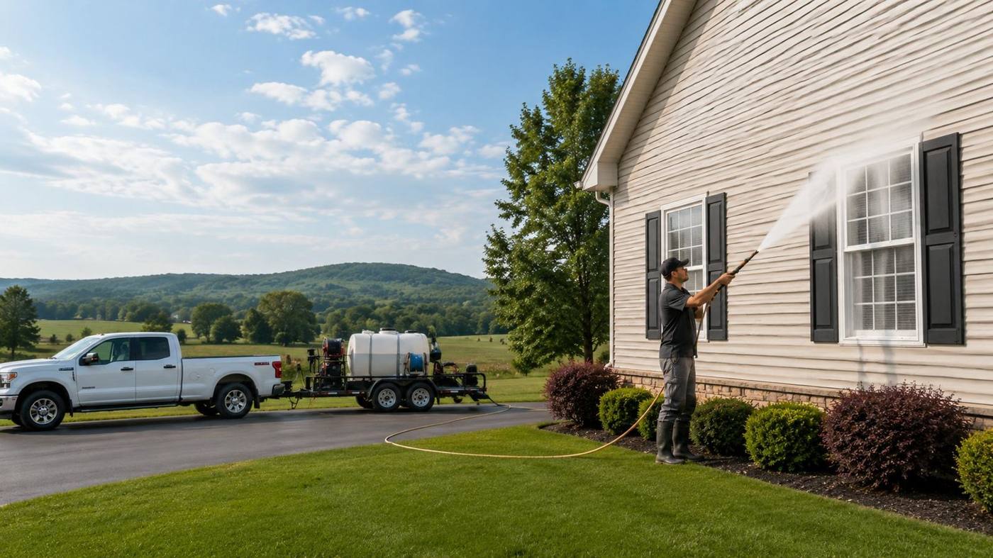 House Washing in Bedford, PA